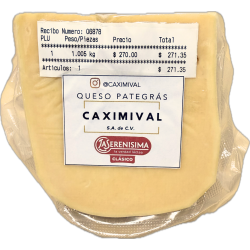 Queso Pategrás La Serenísima